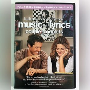 DVD Music and Lyrics Movie